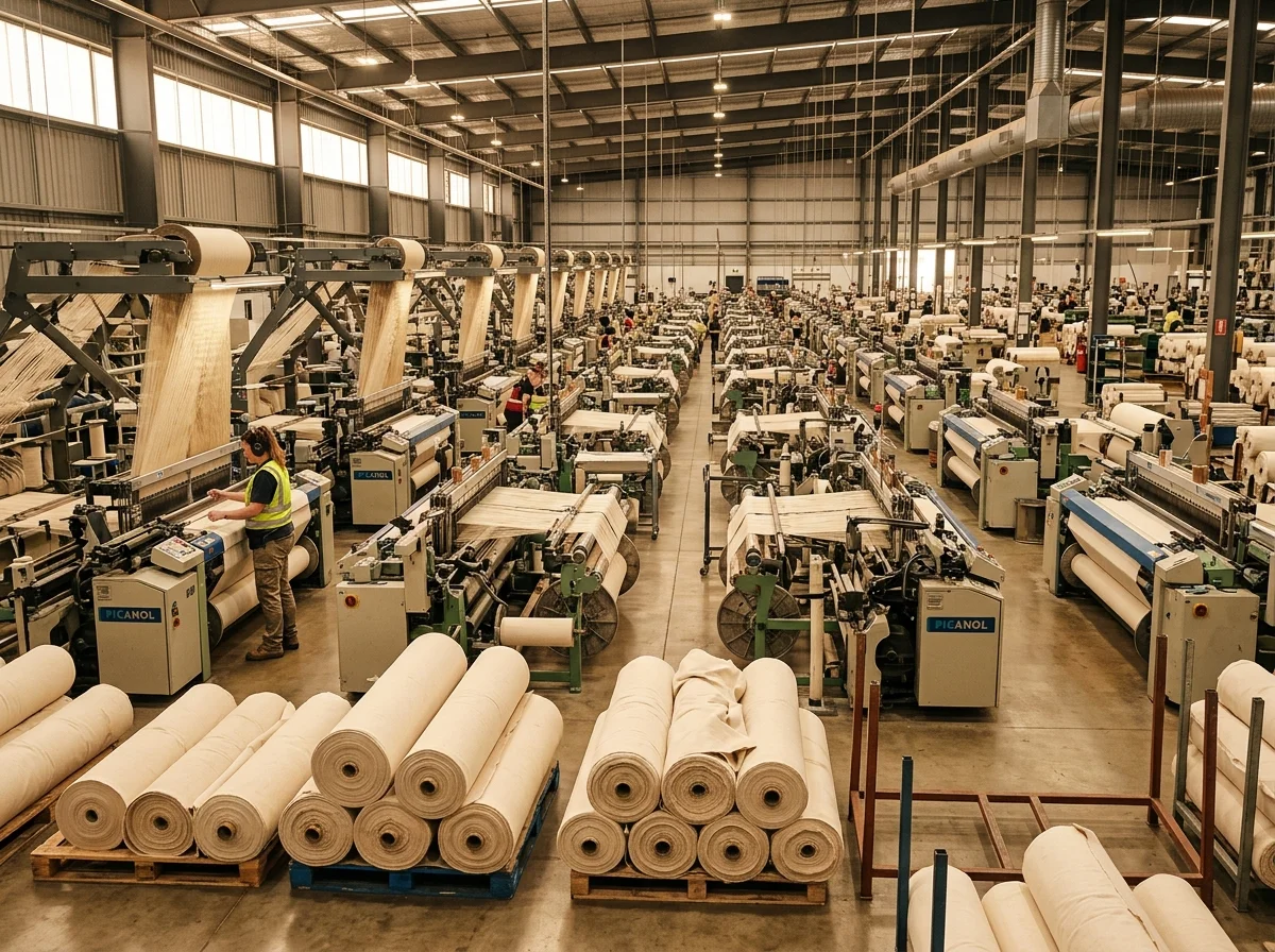 Modern Weaving Facility